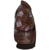 Men And Women Tuskegee Airmen Leather Brown Jacket