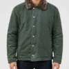 Men Heat Straps Deck Jacket