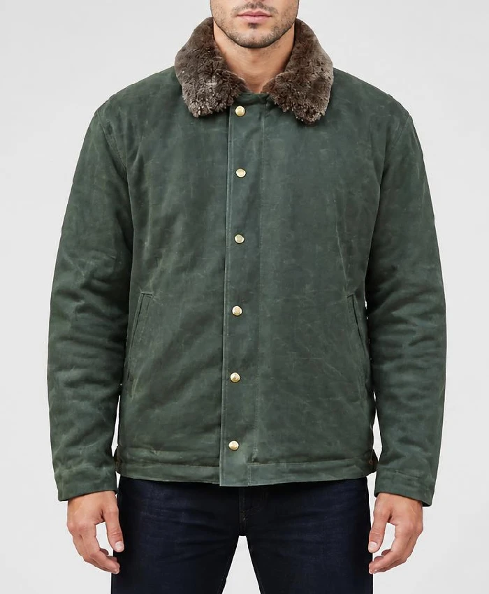 Men Heat Straps Deck Jacket
