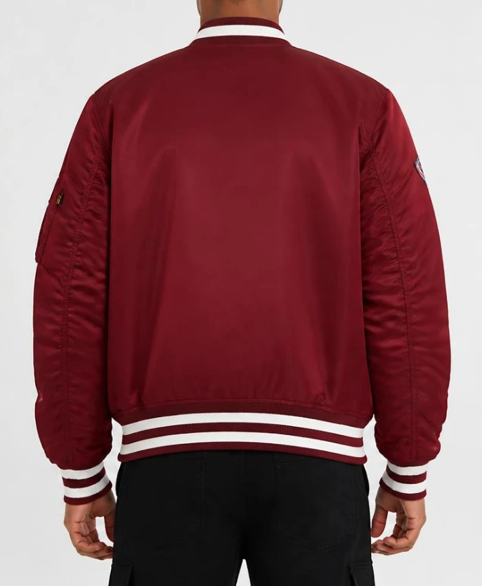 Men Philadelphia Phillies New Era x Alpha Industries Bomber Jackets