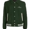 Men And Women Amiri Bones Letterman Wool Varsity Jacket