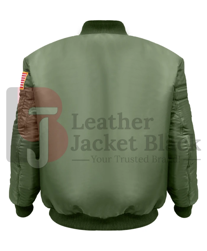 Men And Women MA 1 Nasa Alpha Industries Green Bomber Jacket 1