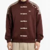 Mens Adidas Cherry Blossom Brown Jacket