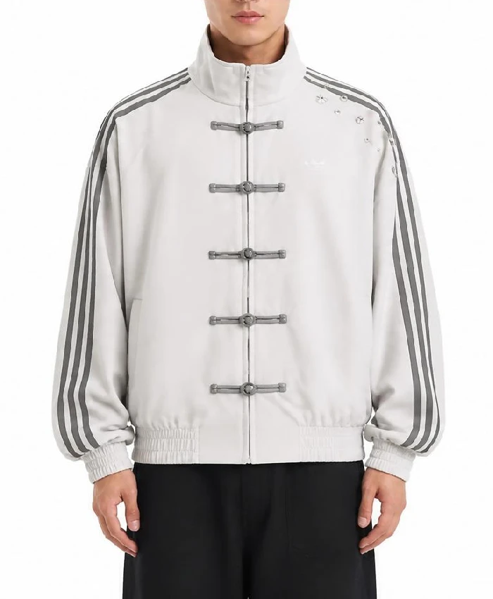 Mens Adidas Cherry Blossom White Jacket