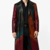 Mens American Idol S24 Alicia Keys Leather Coat