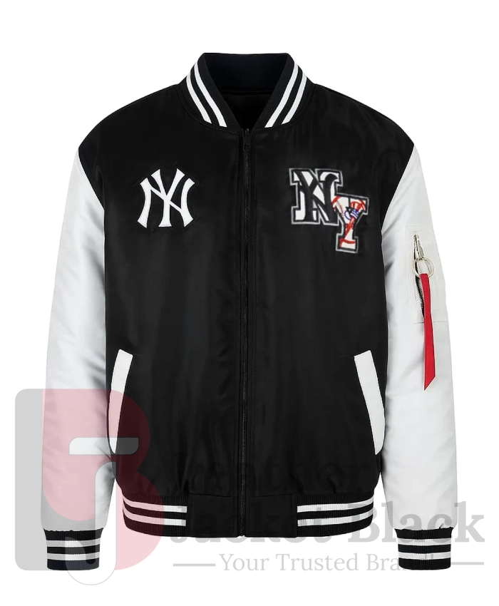 Mens Basketball Polyester New York Yankees Jacket Vintage
