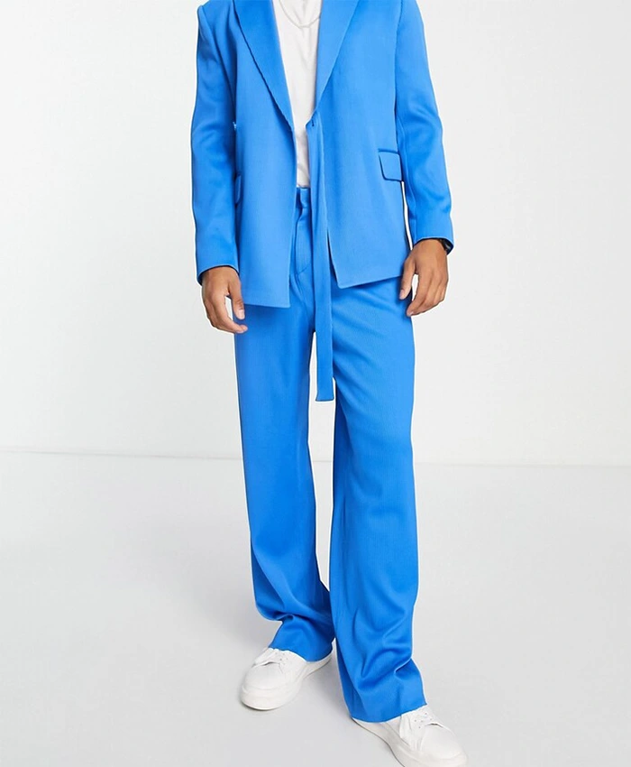 Mens Blue Suit