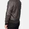 Mens Bomber Biker Brown Jacket For Sale