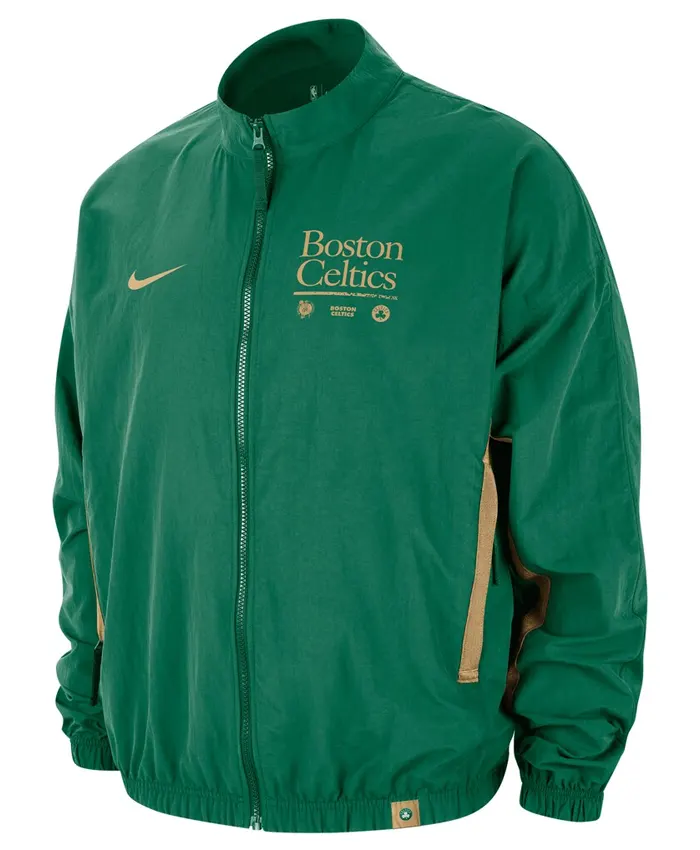Mens Boston Celtics Warm Up Jacket