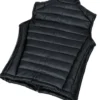 Mens Bridger Black Down Leather Vest