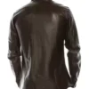 Mens Button Down Leather Classic Shirt