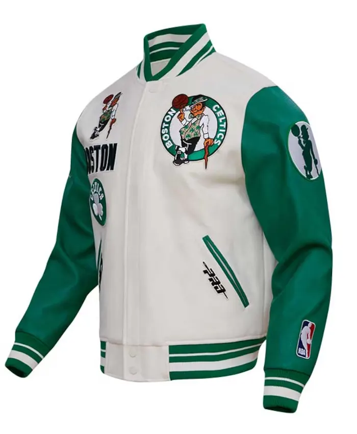 Mens Classic Vintage Celtics Jacket