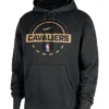 Mens Cleveland Cavaliers Nike Black Practice Club Black Pullover Hoodie