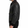 A2 Mens Distressed Bomber Leather Jacket