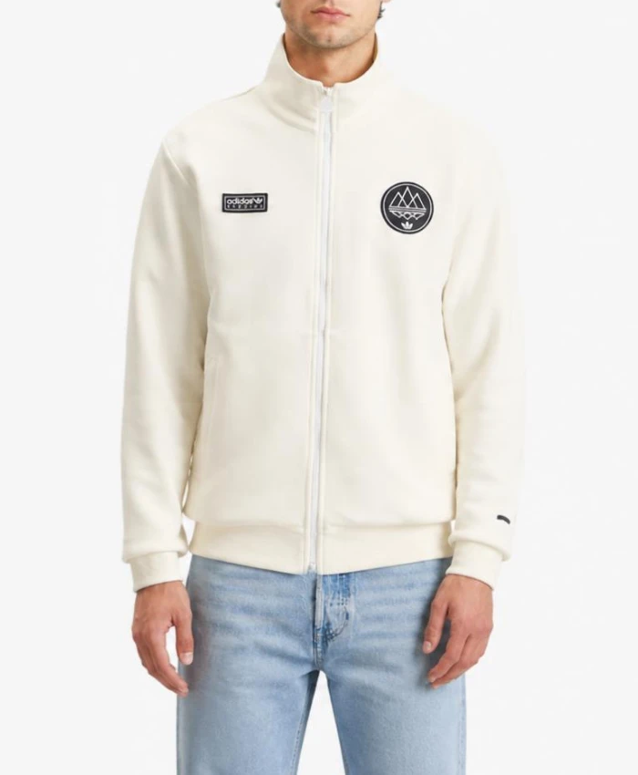 END. x Adidas Angelzarke SPZL Cream Track Jacket - LJB