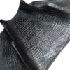 Mens Embossed Black Leather Biker Vest