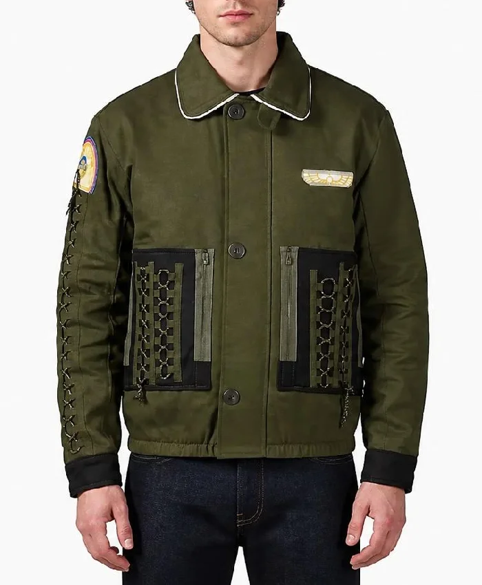 Mens Harry Dean Stanton Crew Alien Nostromo Jacket