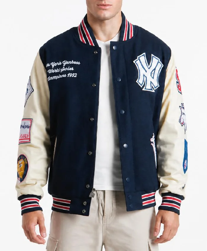 New York Yankees Starter 50th Year Varsity Jacket - LJB