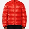 Mens Nike Drake Nocta Puffer Red Jacket
