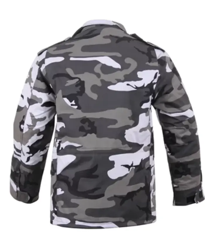 Mens Urban Rothco M 65 Camo Field Jacket