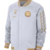 Mens White Gold Boston Celtics 2024 Chapionship Jacket