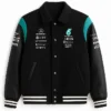 Mercedes AMG Petronas Black Varsity Jacket