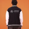 Mercedes Classic Oversized Varsity Jacket