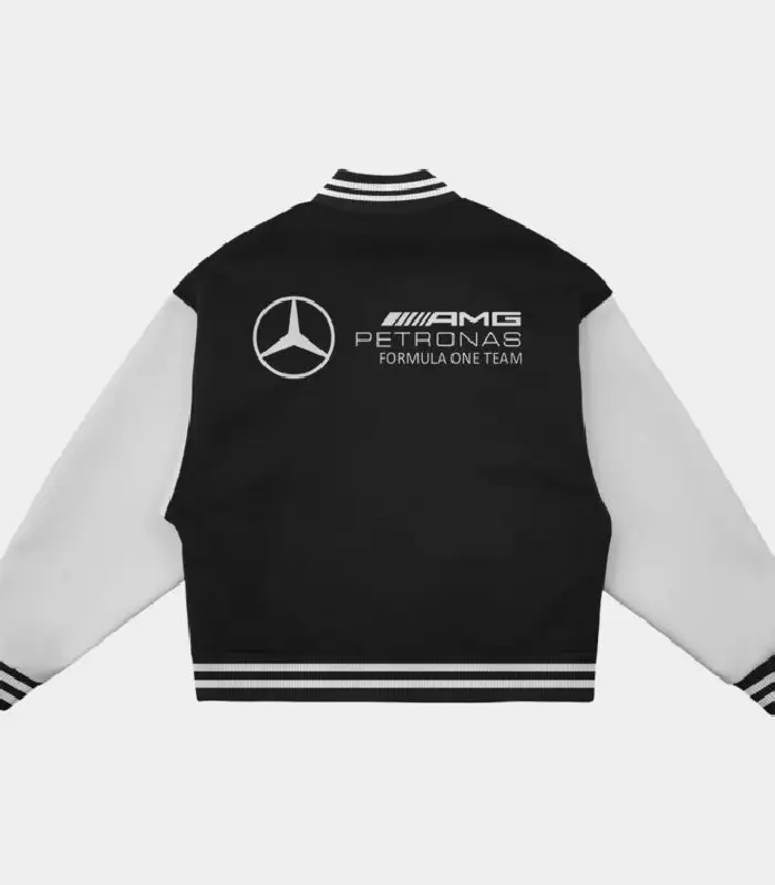 Mercedes Classic Oversized Varsity Jacket For Sale