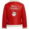 Merry Christmas Santa Claus Shearling Jacket