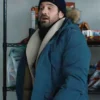 Merv 2025 Russ Owens Blue Fur Hooded Coat