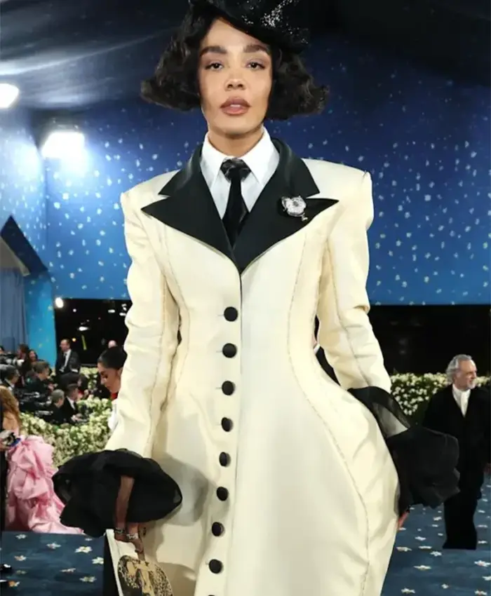 Met Gala 2025 Tessa Thompson OFF White Coat