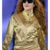 Mexico City Golden Shakira Zocalo Sequin Jacket
