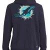 Miami Dolphins Rivalries Collection Mike McDaniel Blue Hoodie Buy Now