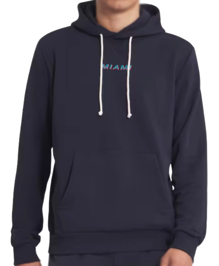 Miami Dolphins Rivalries Collection Mike McDaniel Blue Hoodie