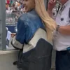 Miami GP ROSE F1 Racer Leather Jacket