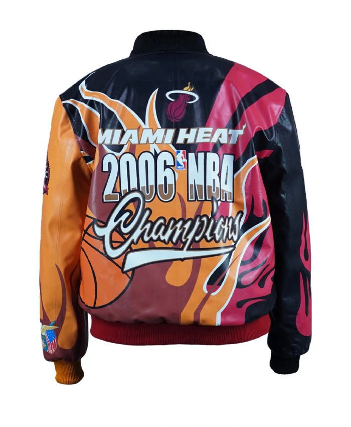 Miami HEAT X Jeff Hamilton 2006 Champ Jacket On Sale