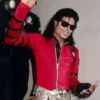 Michael Jackson Bad World Tour 1987 Red Jacket