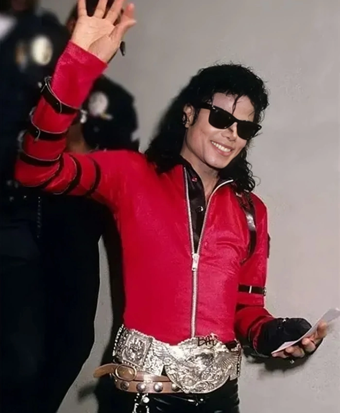 Michael Jackson Bad World Tour 1987 Red Jacket