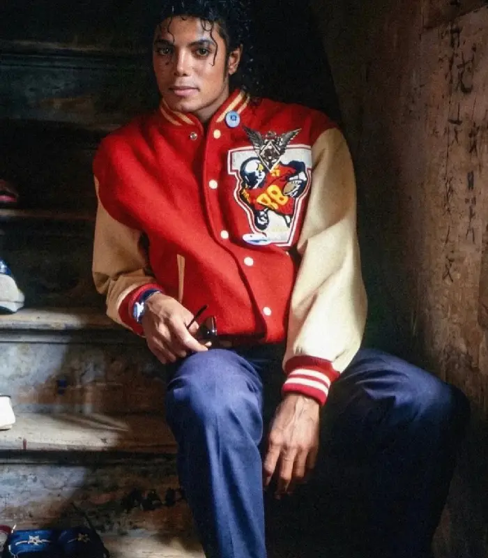 Michael Jackson China 1987 Varsity Jacket Sale