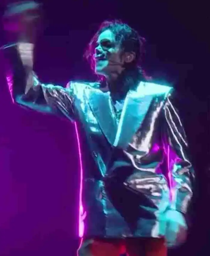 Michael Jackson This Is It Silver Blazer