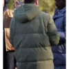 Michael Mosley Green Puffer Coat