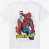 Michael b Jordan Spider Man White T shirt