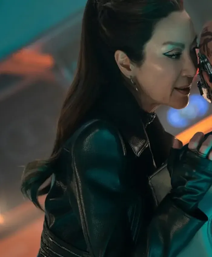 Michelle Yeoh Star Trek Section 31 Leather Coat