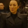 Michelle Yeoh Star Trek Section Leather Coat