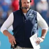Mike Vrabel New England Patriots 2025 Coach Navy Blue Vest