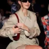 Milan Fashion Week 2025 Kendall Jenner Beige Coat