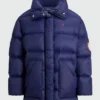 Milano Cortina 2026 Olympic Team USA Oversize Down Puffer Jacket Blue