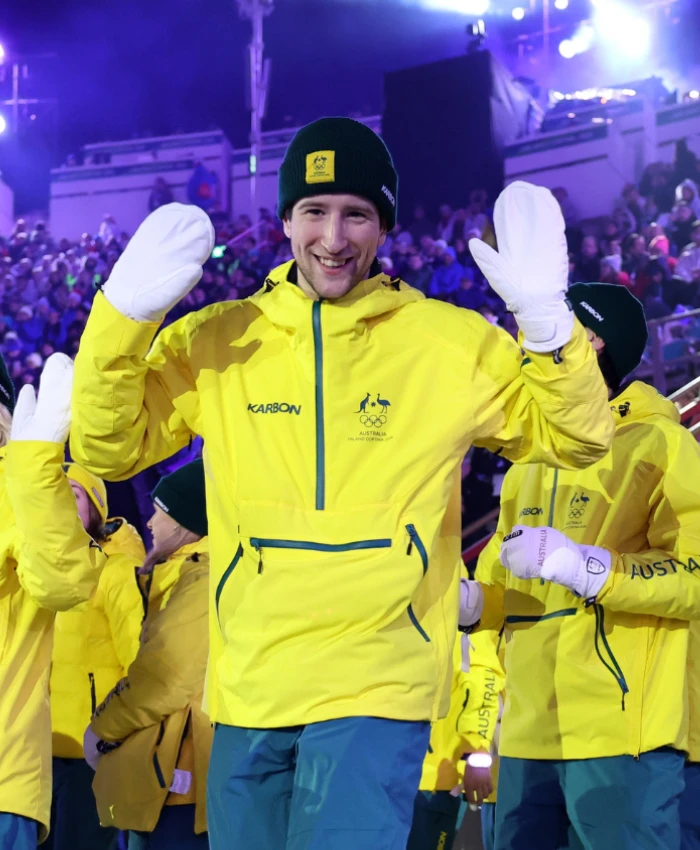 Milano Cortina 2026 Winter Olympics Team Australia Closing Ceremony Hooded Jacket