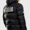 Milano Cortina 2026 Winter Olympics Team Italy EA7 Emporio Armani Parachute Puffer Jacket Black