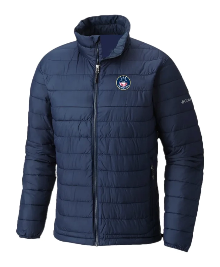 Milano Cortina Winter Olympics 2026 Columbia Blue Curling Jacket For Sale